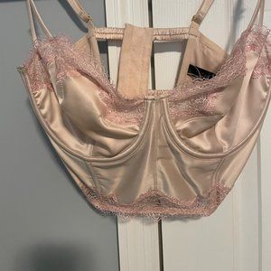 Victoria's Secret Nude ans pink Bralet Size 36D